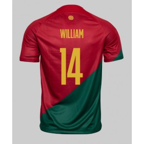 Maillot de foot le Portugal William Carvalho #14 Domicile Monde 2022 Manches Courte